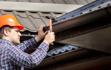 gutter repair Langwith Junction, Derbyshire